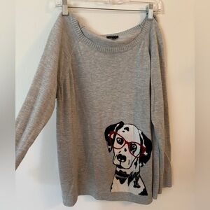 Talbots Light Gray Knit Sweater